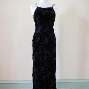 Black Velvet Dress